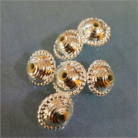 Golden Metallized Beads Bhanwara