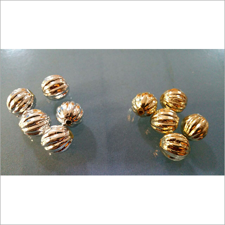 Golden Metallized Beads Kharbuja Items