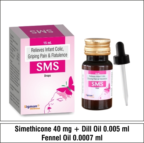 Simethicone 40 +Dill oil 0.005 + Femel Oil 0.0007