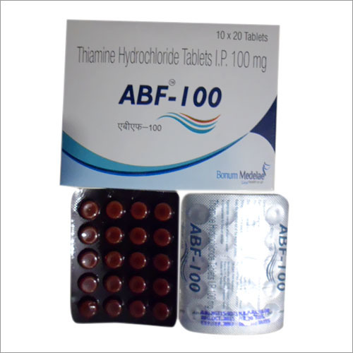 ABF100 Thiamine Hydrochloride Tablets I P 100 Mg