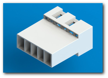 Connector 5 Ways Male Terminals
