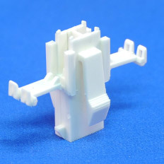 MFT connector 2 ways with TPA embedded, for panel