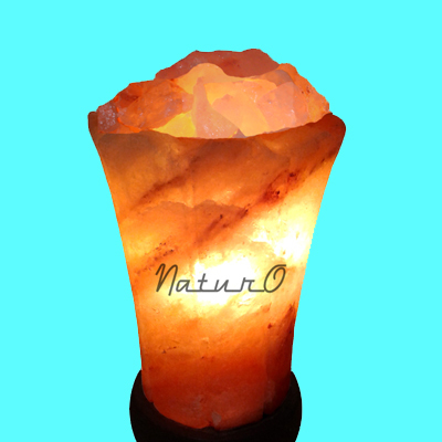 Naturo Rocksalt Crystal Tower Lamp