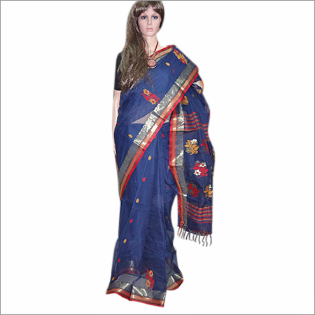 Pure Linen Saree