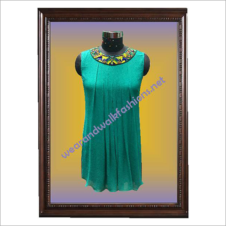 Designer Abstract Neckine Western Tunic 1-2