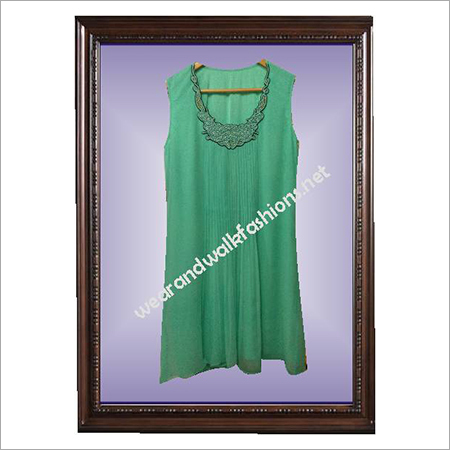 Designer Complicated Neckine Handwork Tunic
