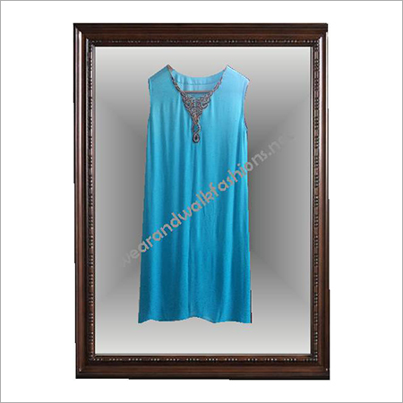 Designer Tunic With Neckline Handwork