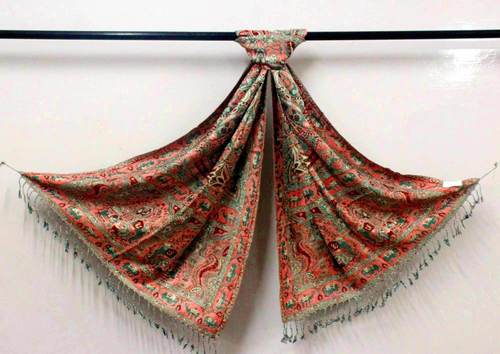 Indian Silk Pashmina Women Shawl Scarf Kashmir Wool Neck Wrap Large 1pc