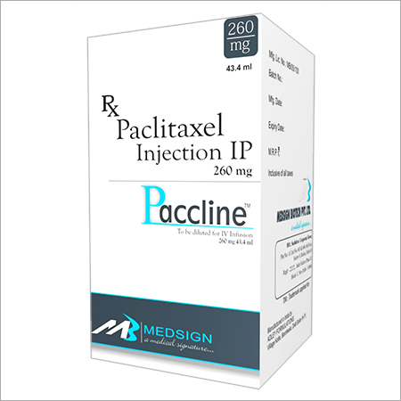 Paccline(Paclitaxel Injection IP260)