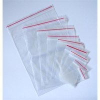 Zip Lock Bag - Color: White
