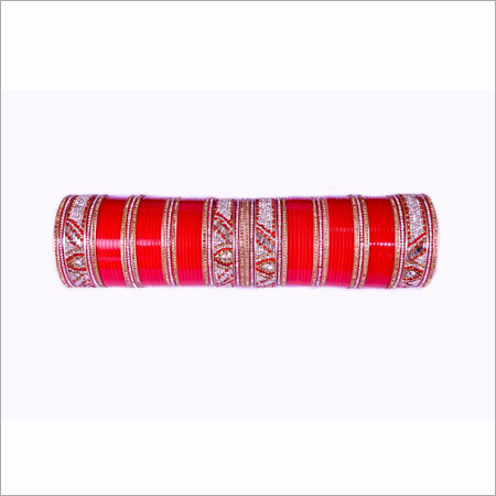 Red Bridal Bangle Set