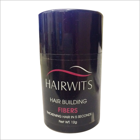 Hairwits Hair Building Fibers - Organic Keratin Protein, 12 Milliliter | Natural, Chemical-Free, Cost-Effective Solution for Baldness and Thinning Hair