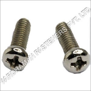Pan Phillips Screw - Stainless Steel, M3 to M12 Size Range | High Durability, Smooth Surface Finish, Easy to Fit, Uniform Threading Pattern