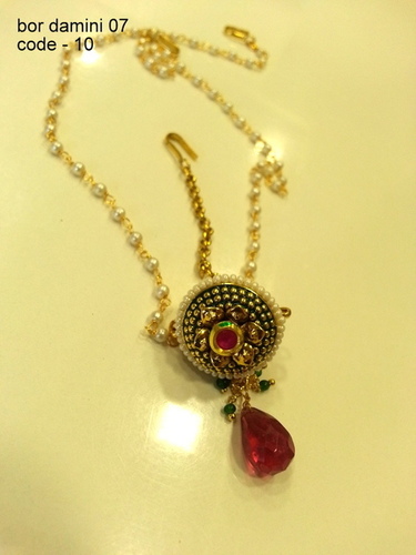 Copper Alloy Antique Bor Damini