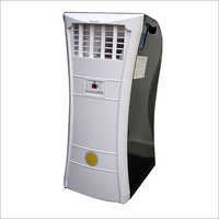 Black White Mobile Air Conditioner