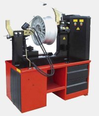 Rim Straightening Machine - 1310mm Height, 1110mm Length, 620mm Width, 300kg Gross Weight | Hydraulic And Mechanic Motors, Ce Certified, 5 Tons Total Pressure