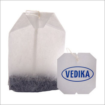 Staple-Less Double Chamber Teabag - Color: White