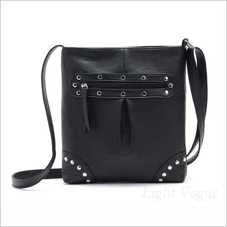 Black Leather Messenger Bags