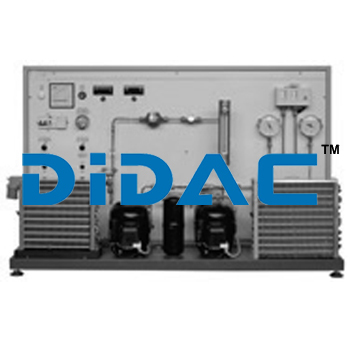 Double Compressor Air Conditioning Cycle Training Bench By DIDAC INTERNATIONAL
