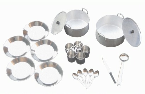 Aluminium Kitchen Set - Durable Silver Finish | High Corrosion Resistance Perfect for Home Use