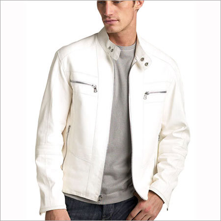 White Leather Jacket