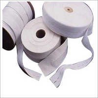 Garment Elastic Tape - Polyester Material, 12.7mm Width, 25-52m Length, White Color | Highly Durable, Longevity, Perfect Thickness, Precisely Designed