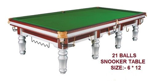 6 Legs Imported Snooker Table