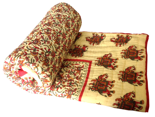 Exclusive Printed Double Bed Quilt