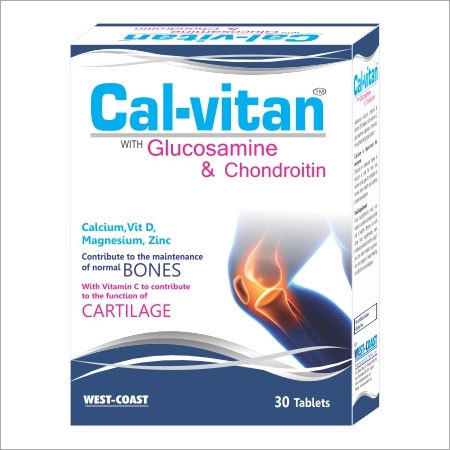 Cal-Vitan With Glucosamine & Chondroitin Tablets