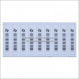 Sensormatic Ultrastrip III DR Labels a Barcode