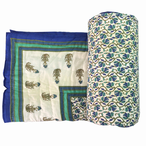 Traditional Printed Double Bed Quilt