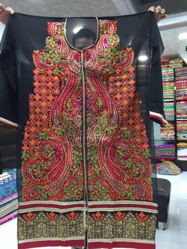 Georgette Embriodary suit