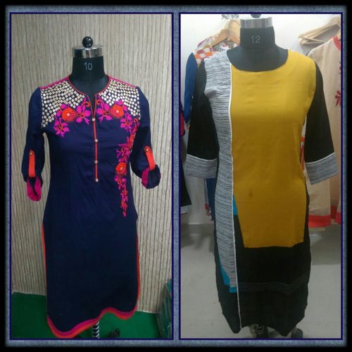 Rayon Designer Kurti