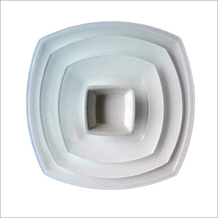 Acrylic Square dinner plate Acrylic Square dinner plate