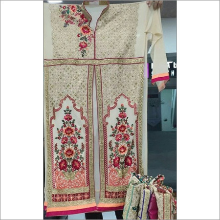 Georgette Embriodary suit