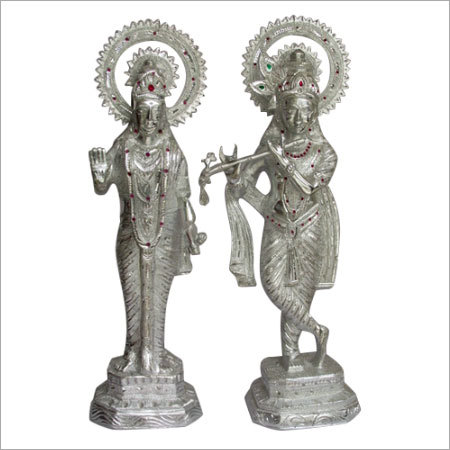 Metal Radha Krishna Separate