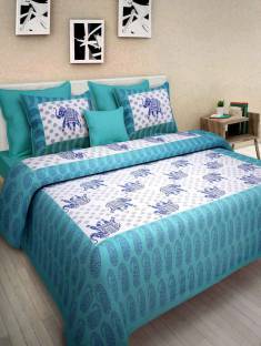 Washable Printed Single Bedsheet