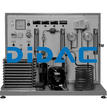 Heat Pump With Dual Mode Evaporator Training Bench