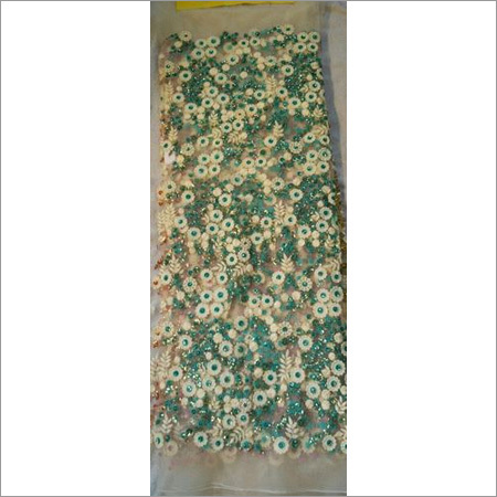 embroidery work on fabric