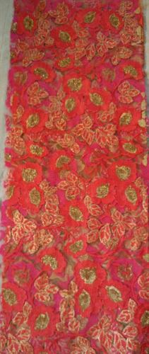 Embroidery Work On Chiffon