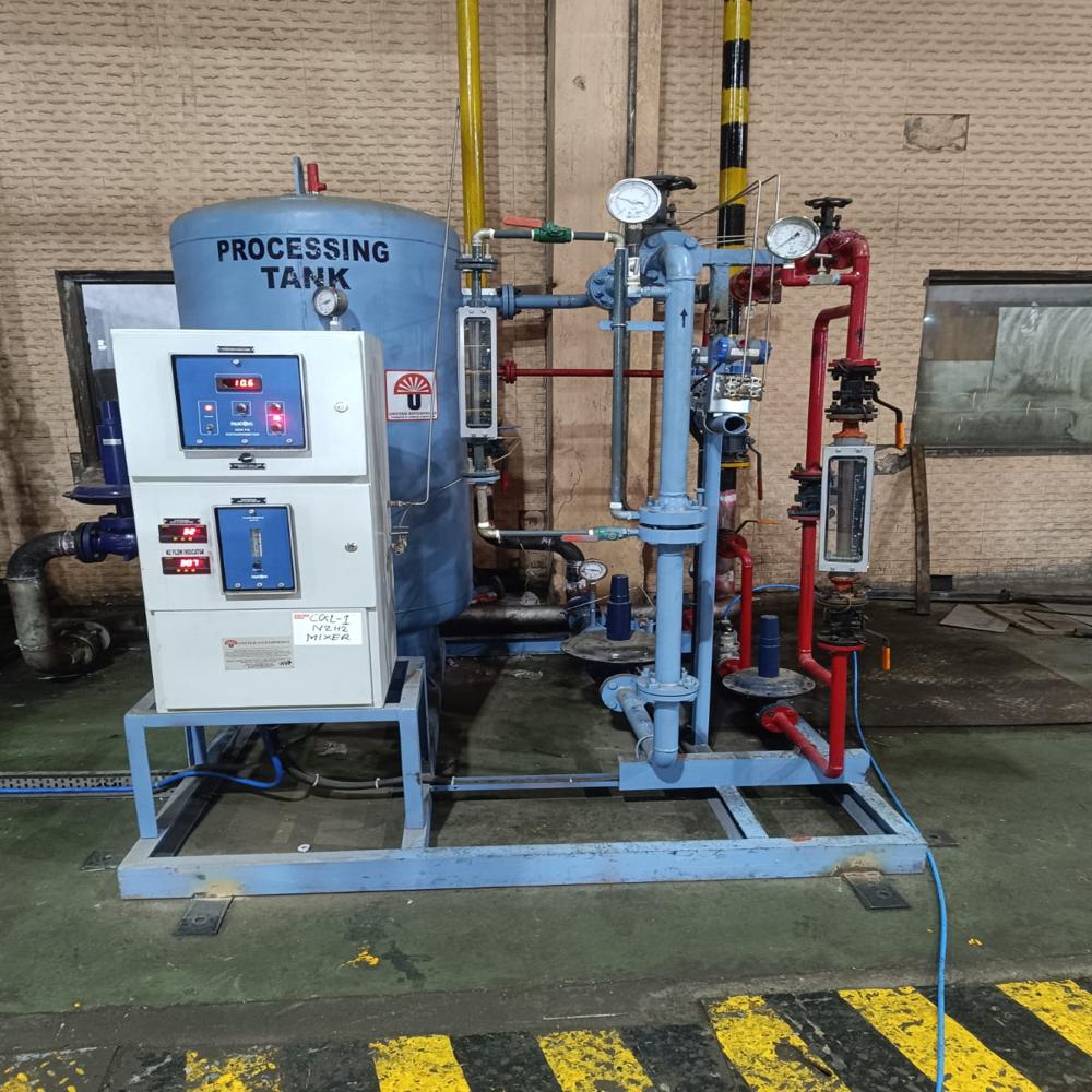 Gas Mixing Unit - Color: Blue