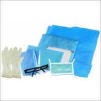 Hiv Safety Kit With Goggles - Latex Gloves, Polycarbonate Goggles, Light Blue Sms Gown, Surgical Mask | Durable, High Sterility, Cost Effective