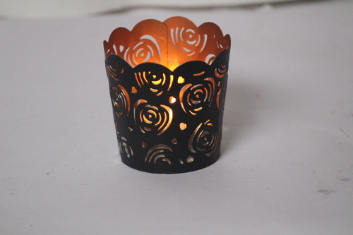 Painting Oval Cut Votive