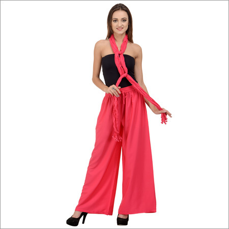 Plain Pink Cotton Stole