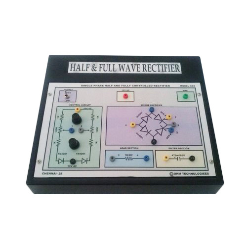 Construction Of Single Phase Half Controlled Bridge