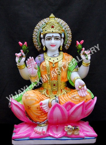 Marble laxmi Idol