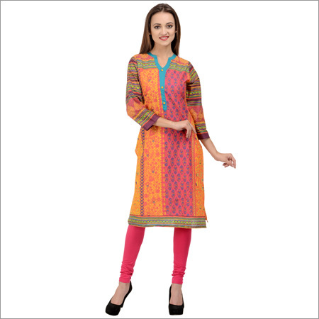 Multicolored Kurti