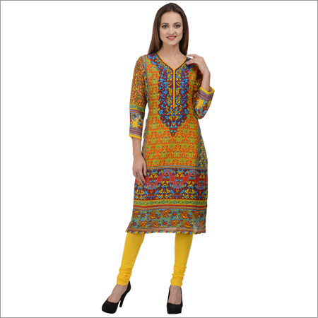 Long Straight Kurti