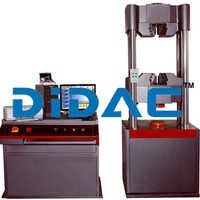 उच्च सटीकता के साथ हाइड्रोलिक सर्वो यूनिवर्सल टेस्टिंग मशीन कोई इंटरस्टिस नहीं