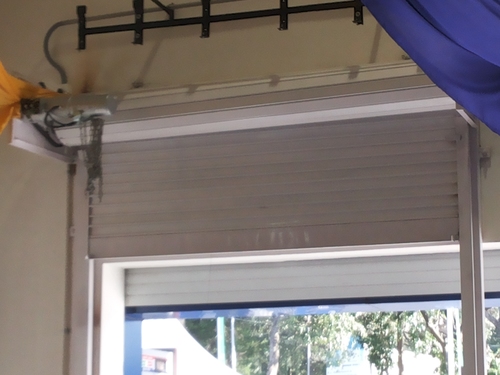 Motorized Rolling Shutters